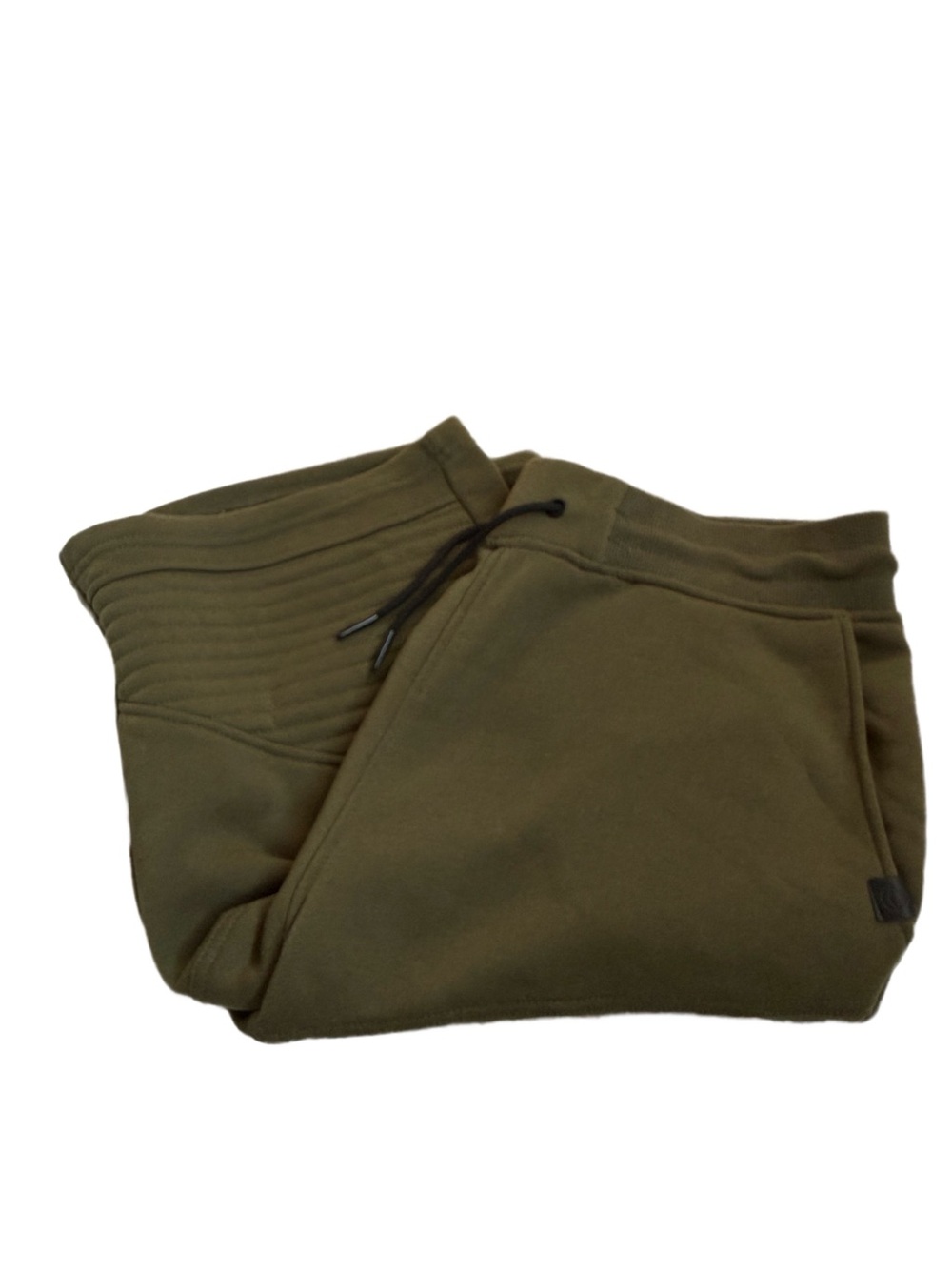 Rare! Akademiks Xl NWOT Olive Green Drawstring fleece Jogger shorts